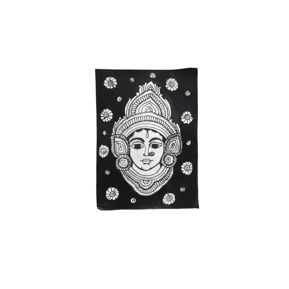 Mystic Divinity on Leather Art Leather Paintings