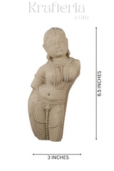 Divine Feminine Sandstone Sculpture - A Symbol of Grace & Beauty Sand Stone