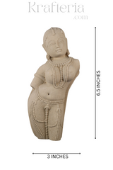 Divine Feminine Sandstone Sculpture - A Symbol of Grace & Beauty