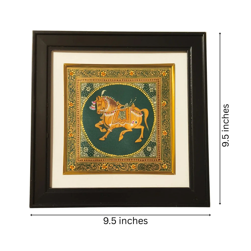 Divine Stallion - A Miniature Masterpiece Paintings