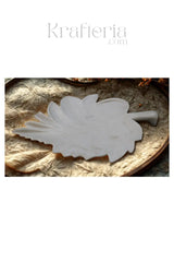 Marble Leaf Trinket Tray – Decorative & Functional Marble Soft Stone