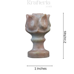 Handcrafted Marble Agarbatti Stand– Natural Stone Incense Holder Marble Soft Stone