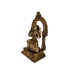 Brass Lakshmi Idol: Divine Blessings for Your Home Decorative Brass Idols