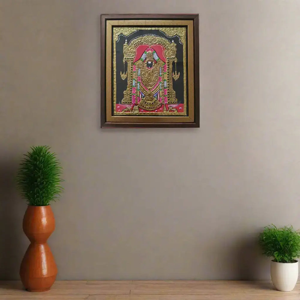 Balaji The Lord of Thanjavur Art Paintings