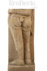 Ancient Figure Arranging Her Tresses