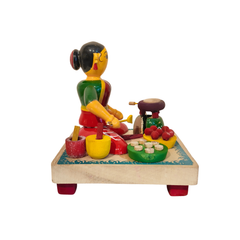 Etikoppaka Wooden Grinding Tales of Tradition