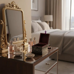 Colorful Hand-Painted Royal Elephant Wooden Jewellery Box Wood Decorative