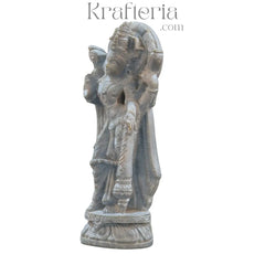 Lord Vishnu Sculpture – Divine Form of Narayana Soft Stone