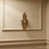 Vintage Brass Parrot Wall Hook – Handcrafted Decorative Key & Coat Holder Brass Artwork