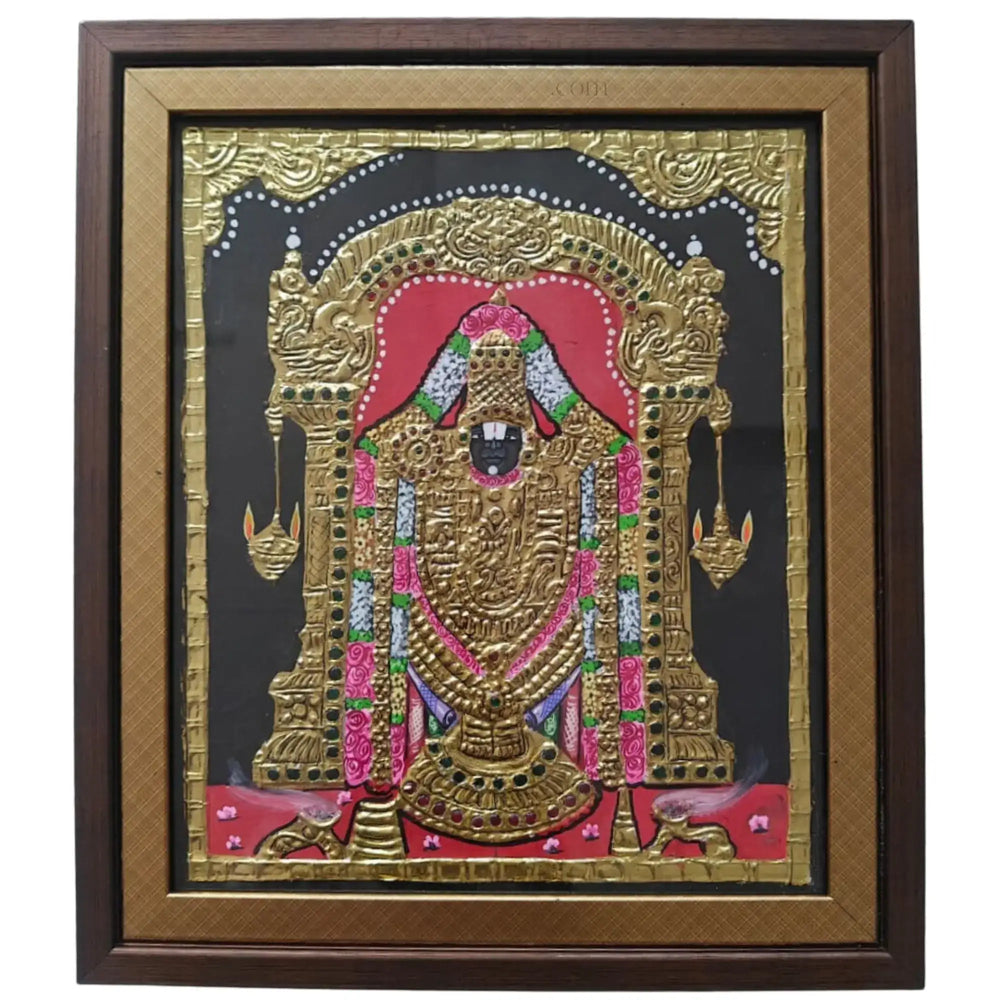 Balaji The Lord of Thanjavur Art Paintings