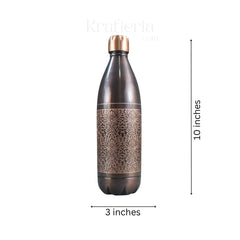 Ayurvedic Copper Water Bottle – Inspired by Ancient Healing Wisdom Brass Ware