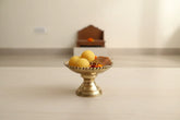 Brass Pooja Plate with Base – Multipurpose Plate Brass Ware