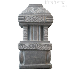 Hampi Stone Chariot Model – Hand-Carved in Soft Stone belur shanker