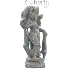 Lord Vishnu Sculpture – Divine Form of Narayana Soft Stone