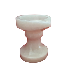 Handcrafted Marble Deepam/DIyas-Perfect for Puja & Home Decor Marble Soft Stone