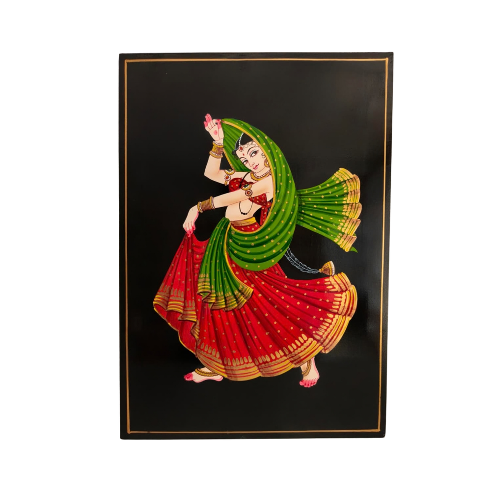Authentic Nirmal painting classical dance artwork