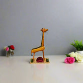 Etikoppaka Wooden Giraffe Toy Etikoppaka Lacquerware