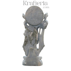 Lord Vishnu Sculpture – Divine Form of Narayana Soft Stone