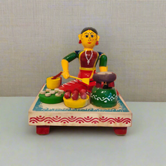 Etikoppaka Wooden Grinding Tales of Tradition