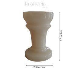 Handcrafted Marble Candle Holder – Elegant Home Decor