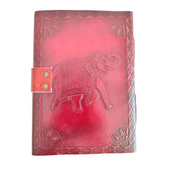 Handcrafted Leather Journal Diary - Perfect for Gifting Wood Decorative