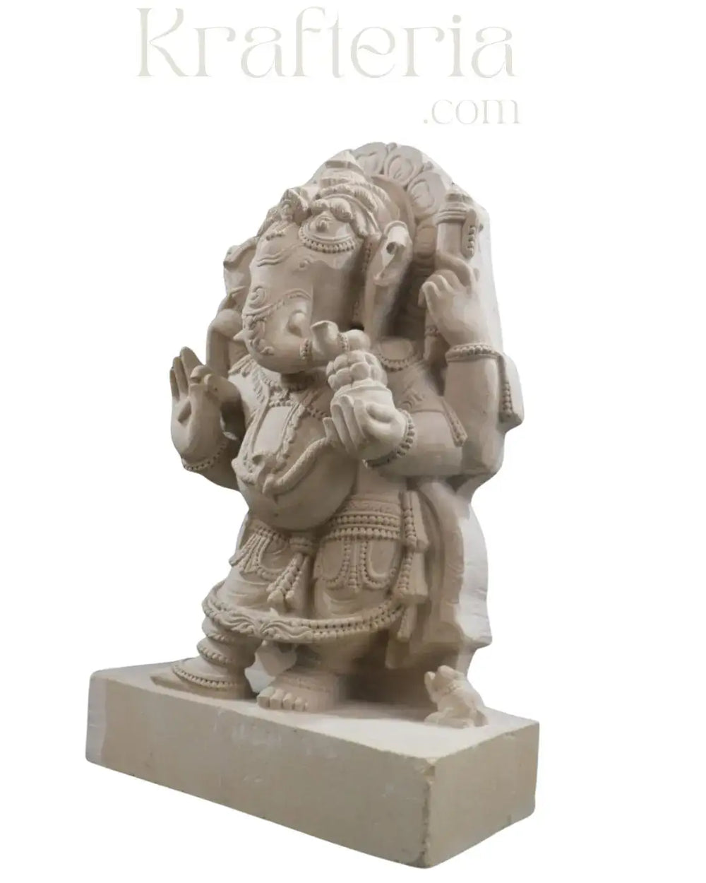 Ganesha-Guardian of Wisdom and Prosperity Sand Stone