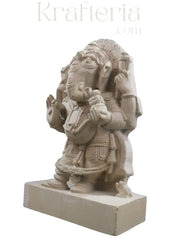 Ganesha-Guardian of Wisdom and Prosperity Sand Stone