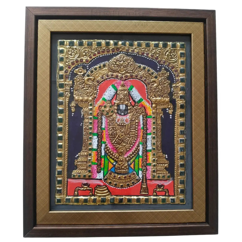 Balaji The Lord of Thanjavur Art Paintings