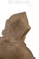 Celestial Beauty - A Carved Sandstone Wall Plaque