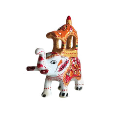 Hand-Painted Ambari – Intricate Decorative Artwork Metal Decorative