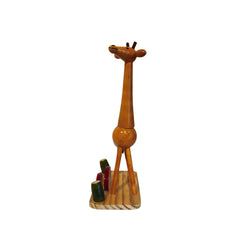 Etikoppaka Wooden Giraffe Toy Etikoppaka Lacquerware