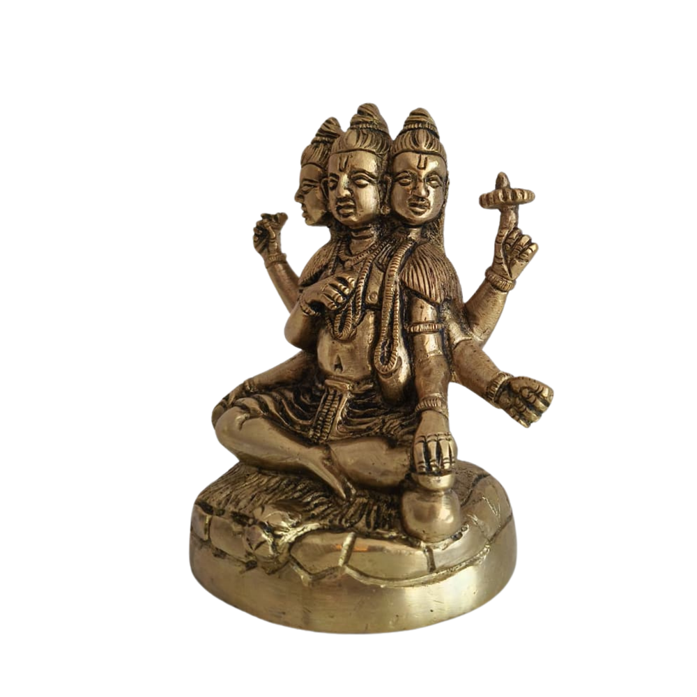 Brass Statue of Lord Brahma Perfect For Gifting And Decor Brass Ware