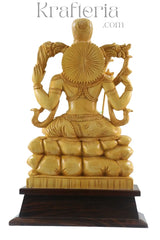 Beautiful God Shiva Wood Statue – Spiritual Wooden Masterpiece ESHWAR HANDICRAFTS