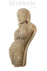 Celestial Dancer (Apsara) in Sandstone