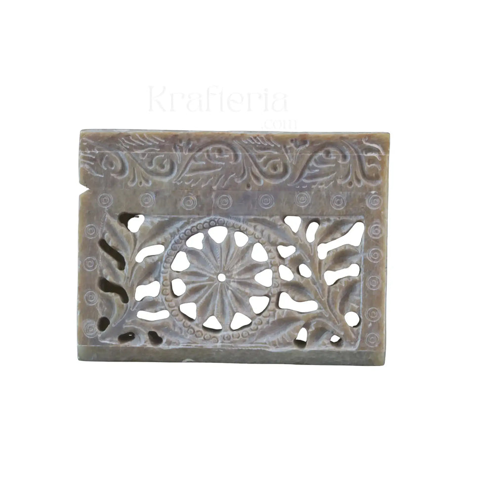 Jewellery Box with Jali Carving – Artisan Indian Handicraft Bachcha Lal