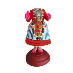 Theatrical Elegance – Kondapalli Wooden Kathakali Doll Kondapalli Lacquerware