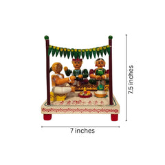 Traditional Etikoppaka Wedding Ceremony Set