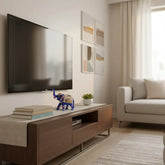 Hand-Painted Elephant Figurine with Kundan and Meenakari Work Accessories