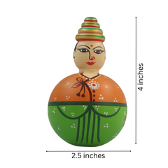 Kids-safe Marwadi dolls set