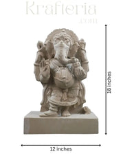 Ganesha-Guardian of Wisdom and Prosperity Sand Stone