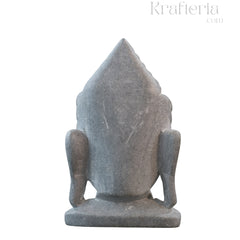 Hand-Carved Buddha Face – Soft Stone Meditation Decor