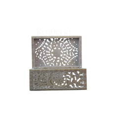 Jewellery Box with Jali Carving – Artisan Indian Handicraft Bachcha Lal