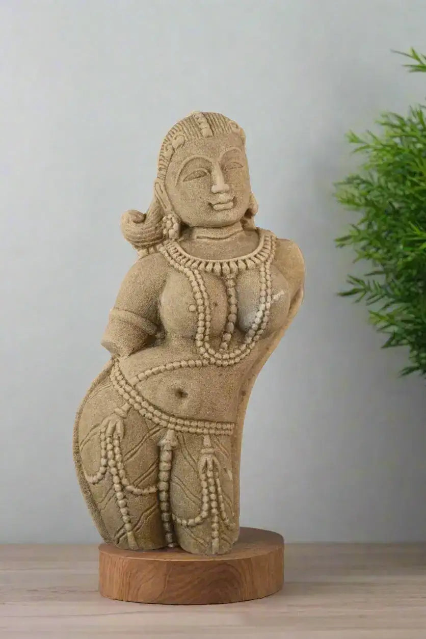 Celestial Dancer (Apsara) in Sandstone Sand Stone