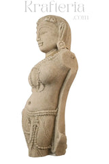 Divine Feminine Sandstone Sculpture - A Symbol of Grace & Beauty Sand Stone