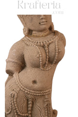 Divine Feminine Sandstone Sculpture - A Symbol of Grace & Beauty