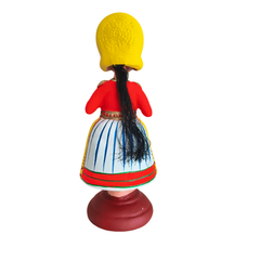 Theatrical Elegance – Kondapalli Wooden Kathakali Doll