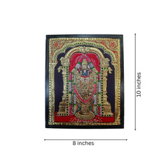 Glorious Venkateshwara Swamy – Thanjavur Heritage Painting