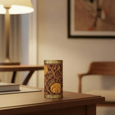 Handmade Wooden Candle Vase – Rustic Home Decor Accent maruthi handicrafts