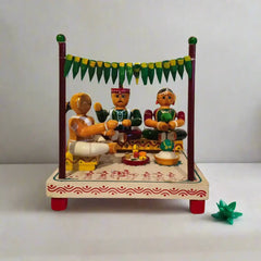 Traditional Etikoppaka Wedding Ceremony Set