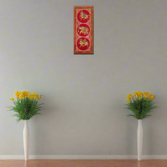 Regal Animalia - A Triptych of Indian Processionals Miniature Painting